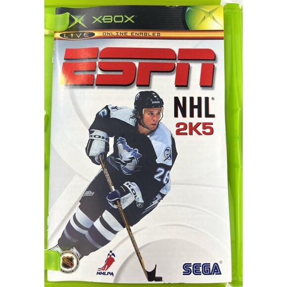 ESPN NHL 2K5 Microsoft Xbox 2004 Complete with Manual Tested - Picture 5 of 9